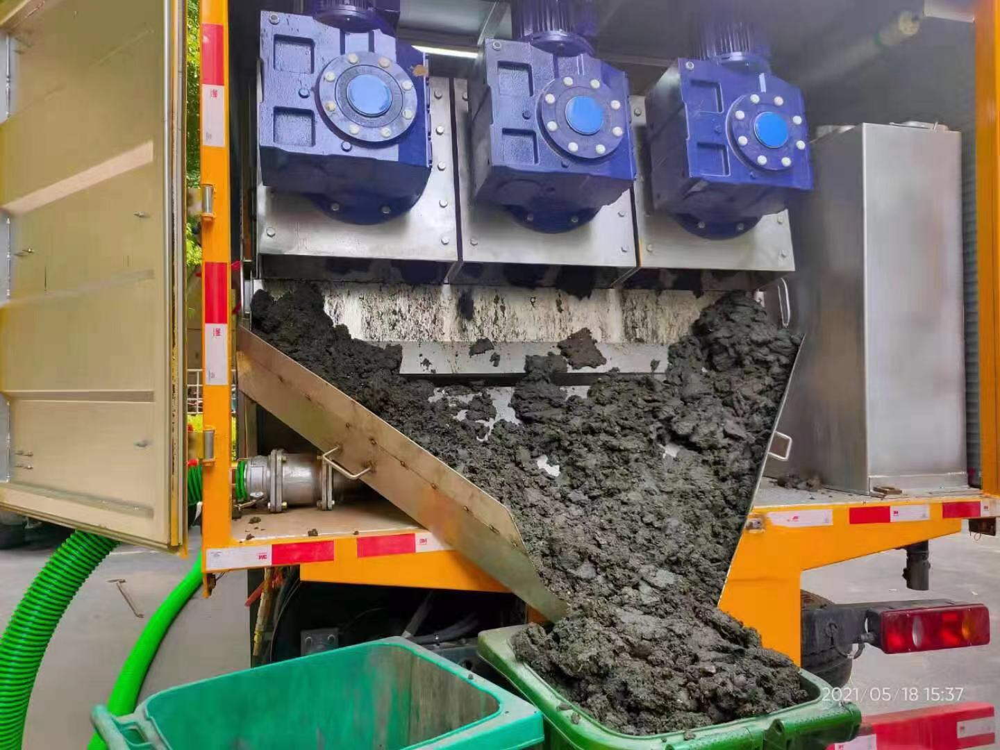 梅州化粪池清掏城市维护站-泥浆净化干湿分离处理